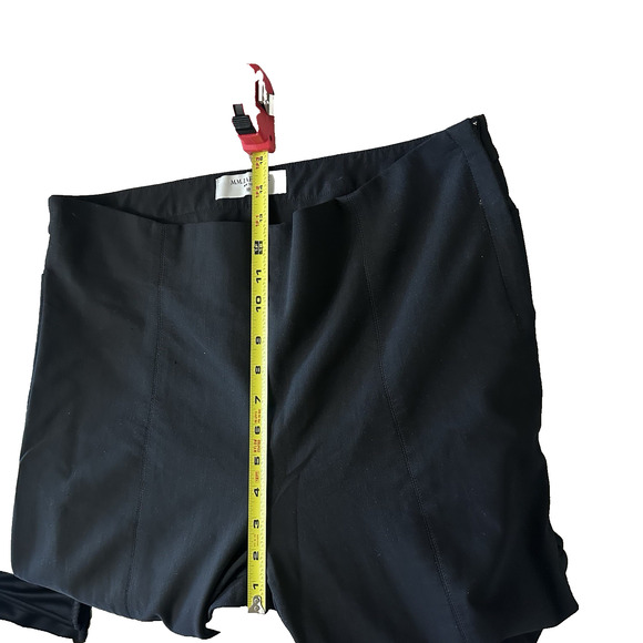 MM Lafleur Women's Size 16 Black Powerstretch The Foster Pants Straight-Leg Work - Picture 10 of 11
